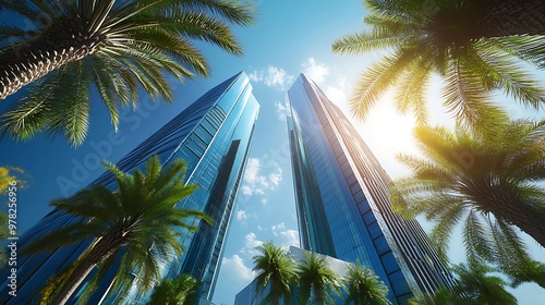 Growth of Luxury Commercial Establishments in Saudi Arabia's Modern Skyscrapers: Green Urban Development & Modern Architecture