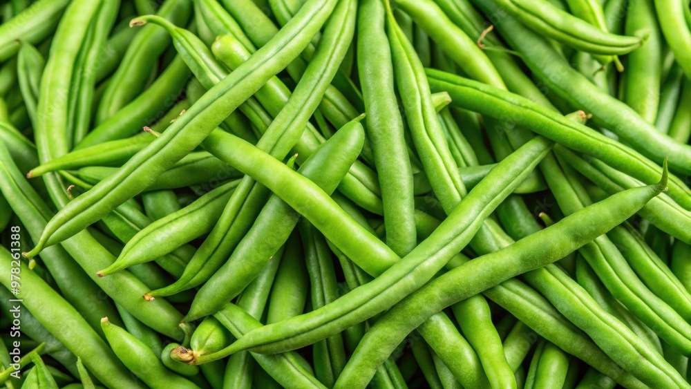 Closeup of freshly cut green French bean, fresh, organic, vegetable, food, healthy, nutritious, raw, close-up, detail, macro Closeup of freshly cut green French bean, fresh, organic, vegetable, food, healthy, nutritious, raw, close-up, detail, macro