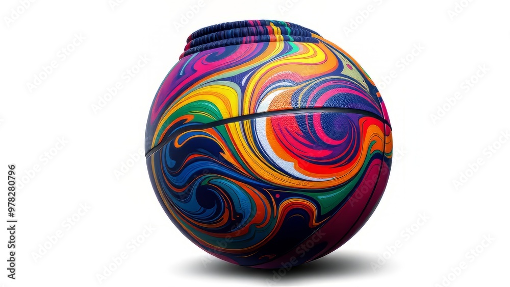 A vibrant, bold, and dynamic design of graphic basketball shorts features swirling patterns of bright colors, bold A vibrant, bold, and dynamic design of graphic basketball shorts features swirling patterns of bright colors, bold