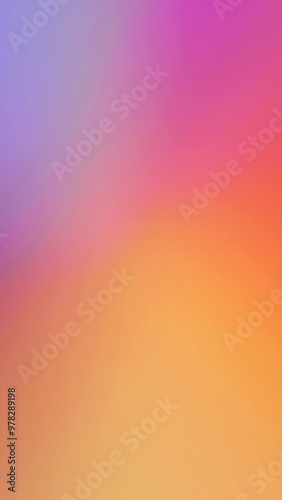Soft blurry red orange yellow color mix gradient abstract background