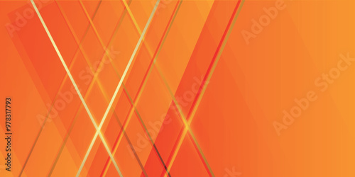 オレンジ　金　テクノロジー　模様　背景	