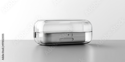 A clear protective case for a wireless charging case. It has a sleek design and will keep your electronics safe.