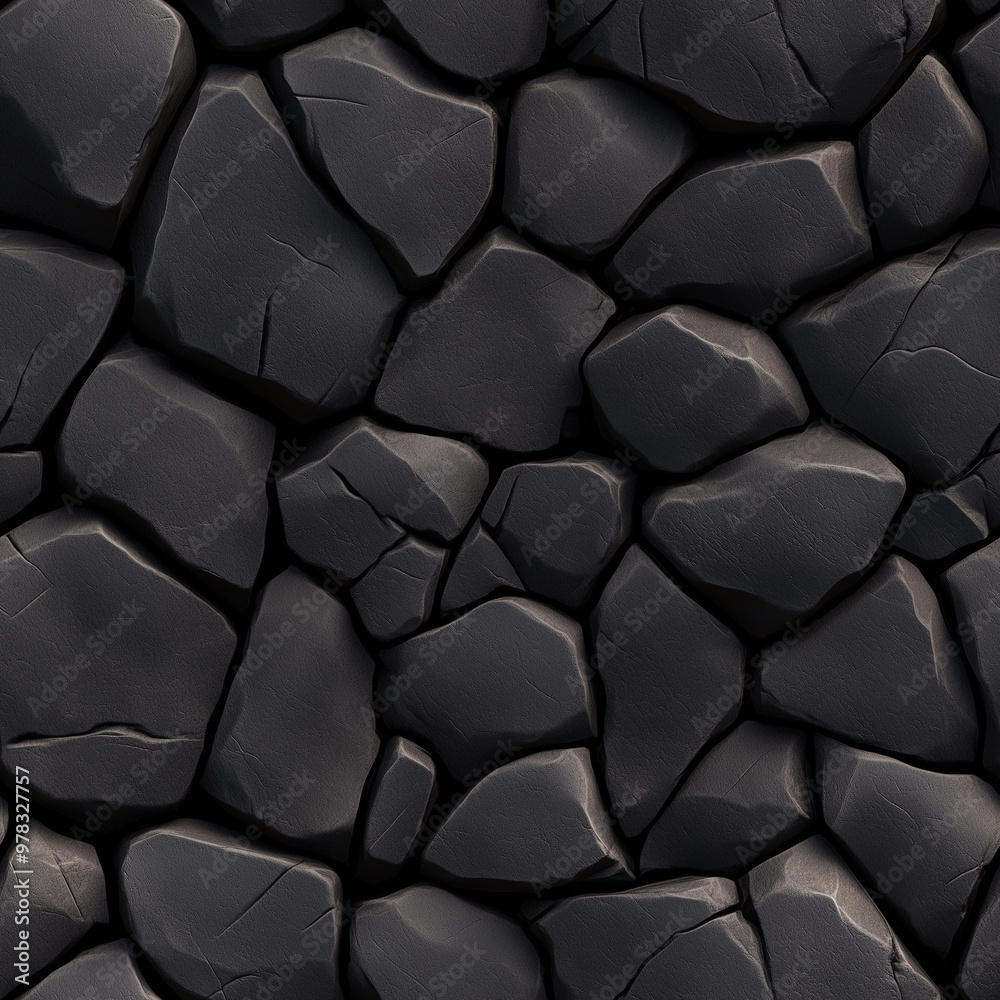 A seamless texture of angular stones with glowing cracks, creating a continuous, dramatic surface perfect for backgrounds, game design, or digital art.
A seamless texture of angular stones with glowing cracks, creating a continuous, dramatic surface perfect for backgrounds, game design, or digital art.