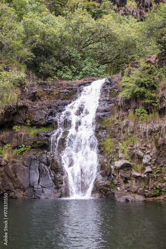 Waimea Falls Hawaii Waterfall Oahu