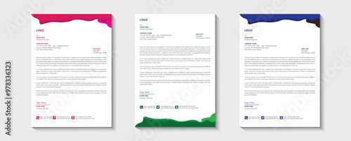 Corporate Letterhead Design Template