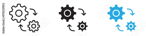 Methodology icon vector