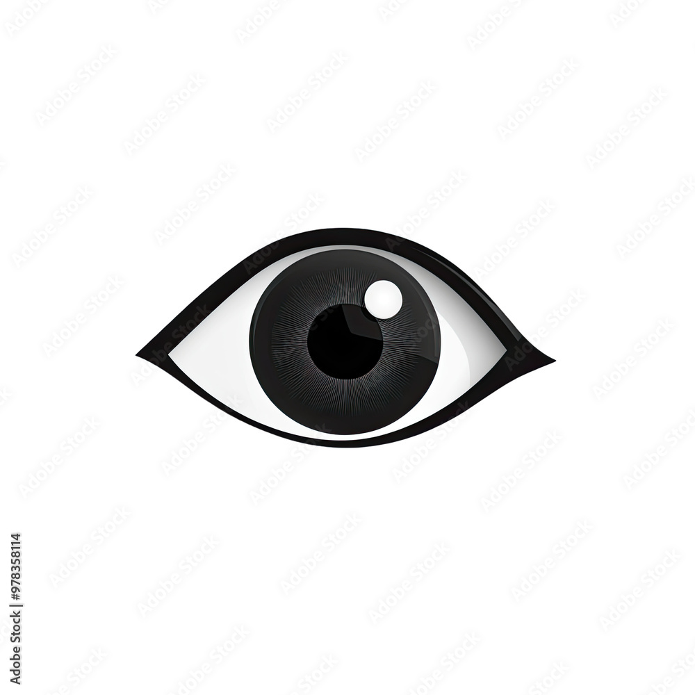 Black Retinal Scan Icon With Shadow Ai in Healthcare. Isolated on a Transparent Background. Cutout PNG. Black Retinal Scan Icon With Shadow Ai in Healthcare. Isolated on a Transparent Background. Cutout PNG.