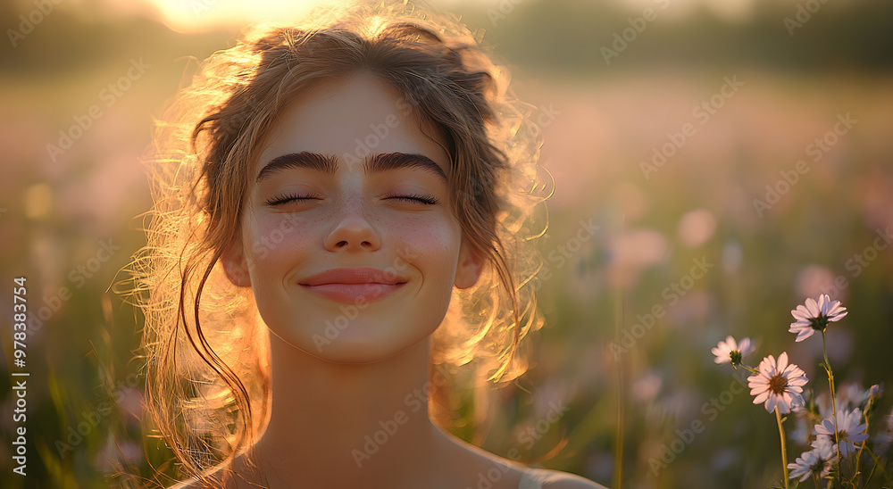 “A Beautiful Woman Smiles and Gazes Up at the Sky in an Outdoor Setting”
“A Beautiful Woman Smiles and Gazes Up at the Sky in an Outdoor Setting”