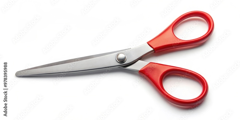Scissors isolated on white background, sharp, cutting, tool, metal, shears, equipment, office supplies Scissors isolated on white background, sharp, cutting, tool, metal, shears, equipment, office supplies