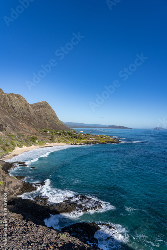 Makapuʻu Lookout, Oahu, Hawaii.