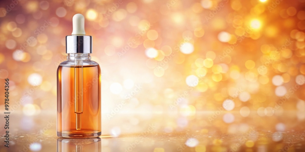 of a collagen skin serum and vitamin solution with soft colored background, skincare, cosmetics, serum of a collagen skin serum and vitamin solution with soft colored background, skincare, cosmetics, serum