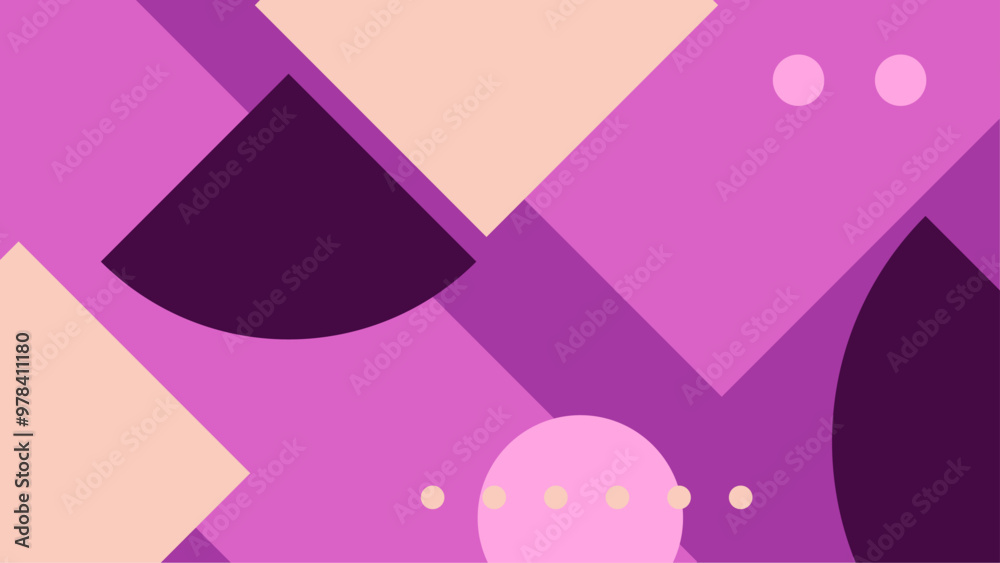 Colorful abstract geometric pattern with bold shapes and vibrant purple tones. Explore the vibrant world of abstract geometry with this colorful design featuring bold shapes in beautiful purple hues Colorful abstract geometric pattern with bold shapes and vibrant purple tones. Explore the vibrant world of abstract geometry with this colorful design featuring bold shapes in beautiful purple hues