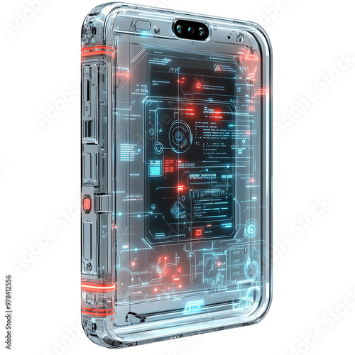 Futuristic Holographic Phone