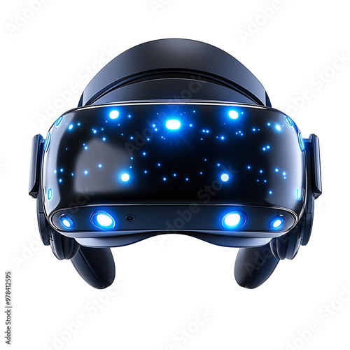 Neon Glowing VR Technology