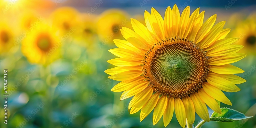 Close-up shot of a vibrant yellow sunflower, sunflower, close-up, yellow, flower, petals, nature, plant, garden, bloom Close-up shot of a vibrant yellow sunflower, sunflower, close-up, yellow, flower, petals, nature, plant, garden, bloom