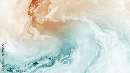 Artistic Watercolor Swirl, a captivating blend of soft hues and flowing strokes, creating a unique abstract backdrop perfect for inspiring creativity and artistic expression.