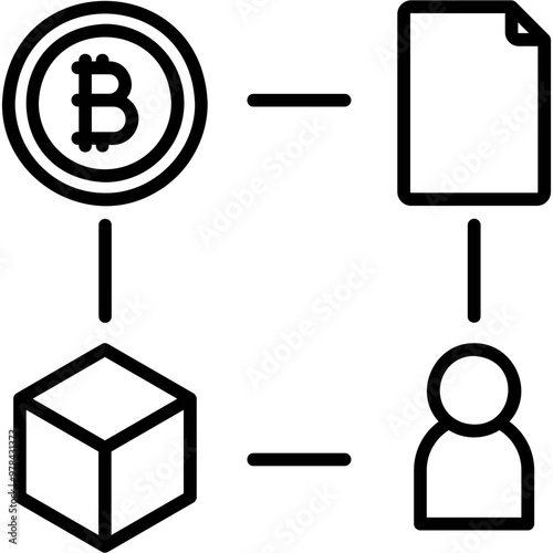 Blockchain Consensus Icon