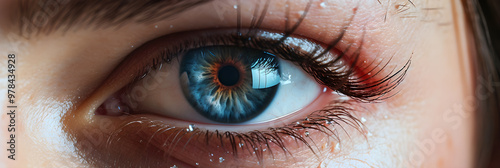 Stunning Portrayal of Heterochromia: A Tale of Two Eye Colors photo