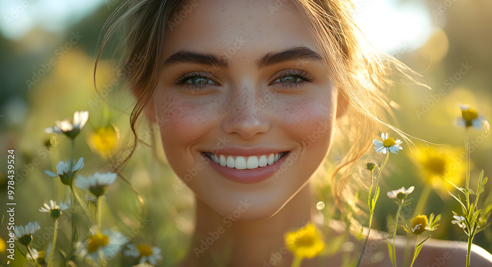 “Happy Young Woman Smiling and Looking Up in a Green Meadow”
“Happy Young Woman Smiling and Looking Up in a Green Meadow”