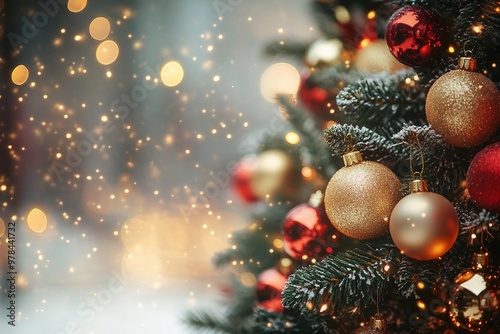 Christmas tree background