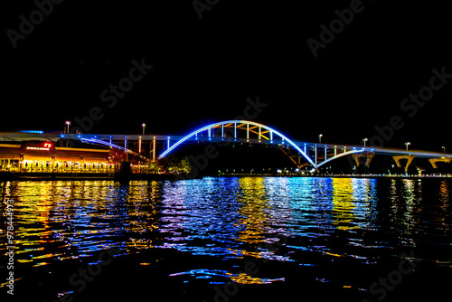 bridge at night