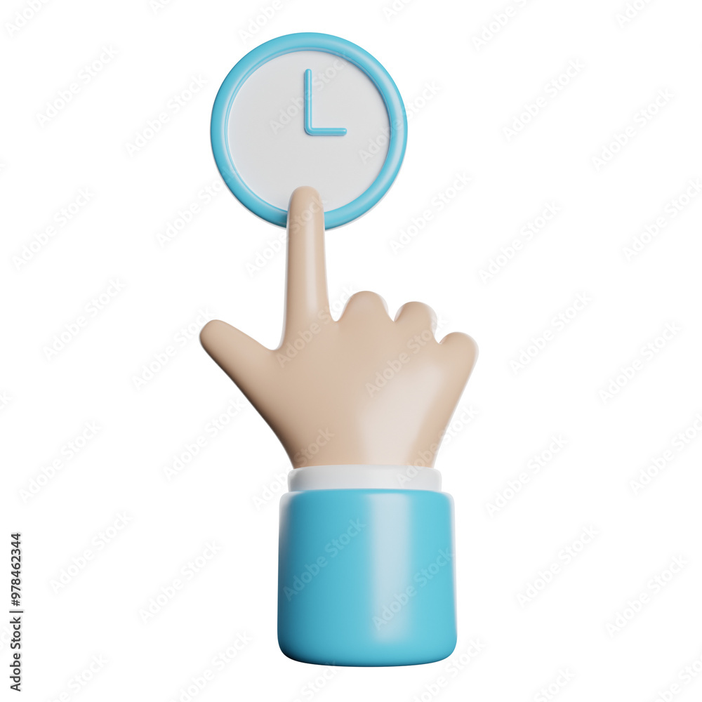 Wait Clock Gesture Wait Clock Gesture