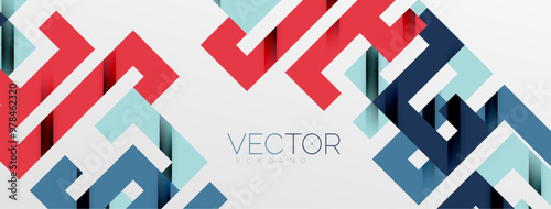 Color bend lines with shadow texture effect. Vector Illustration For Wallpaper, Banner, Background, Card, Book Illustration, landing page