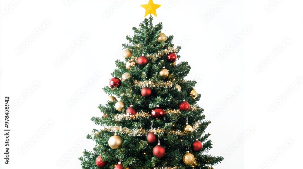 Decorated Christmas Tree. Decorated Christmas Tree.