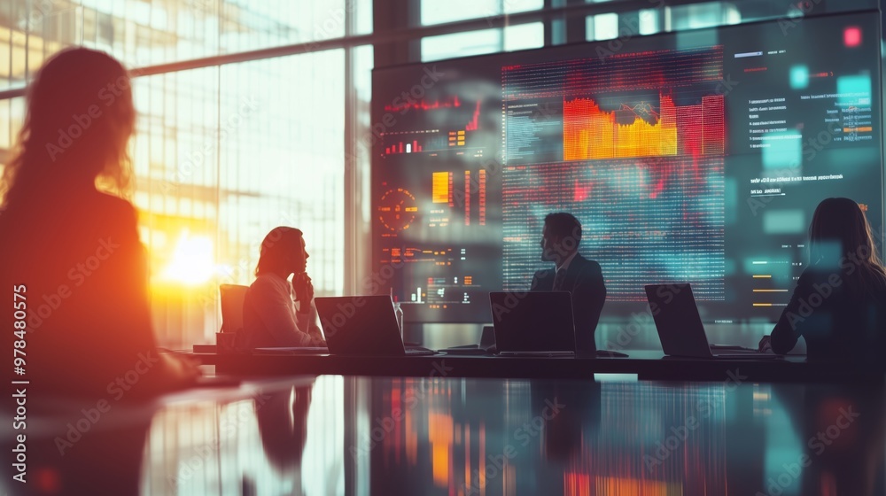 A diverse team collaborates on a new project, energized by technology and creativity in a bright room.