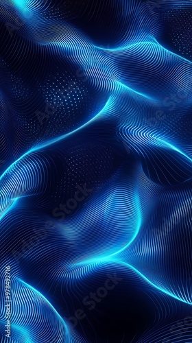 premium black background, luxurious black waves, abstract black background, shiny wave design, modern black background, black luxury design, high-contrast monochrome, Seamless beautiful abstract wave 