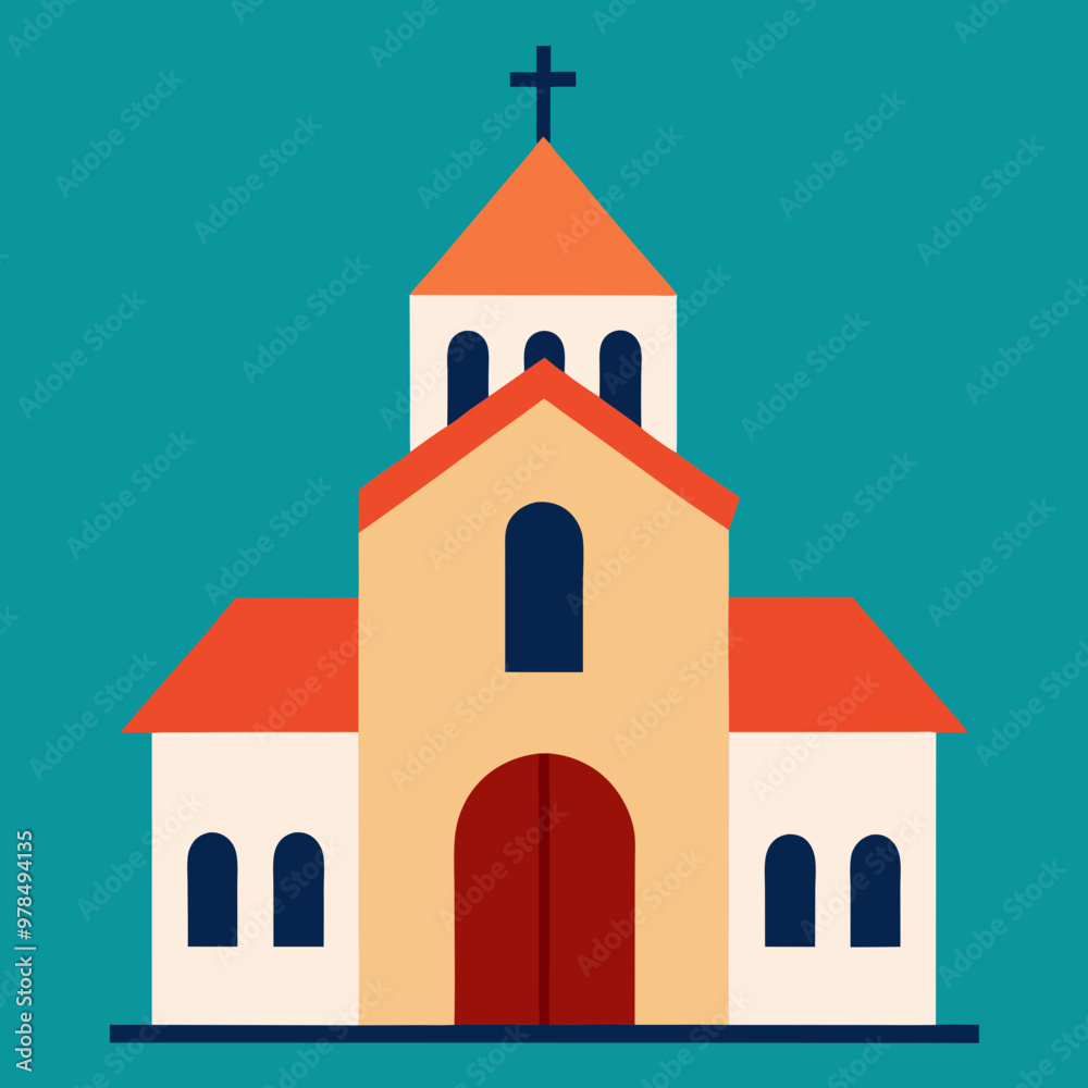 vector illustration of church vector illustration of church