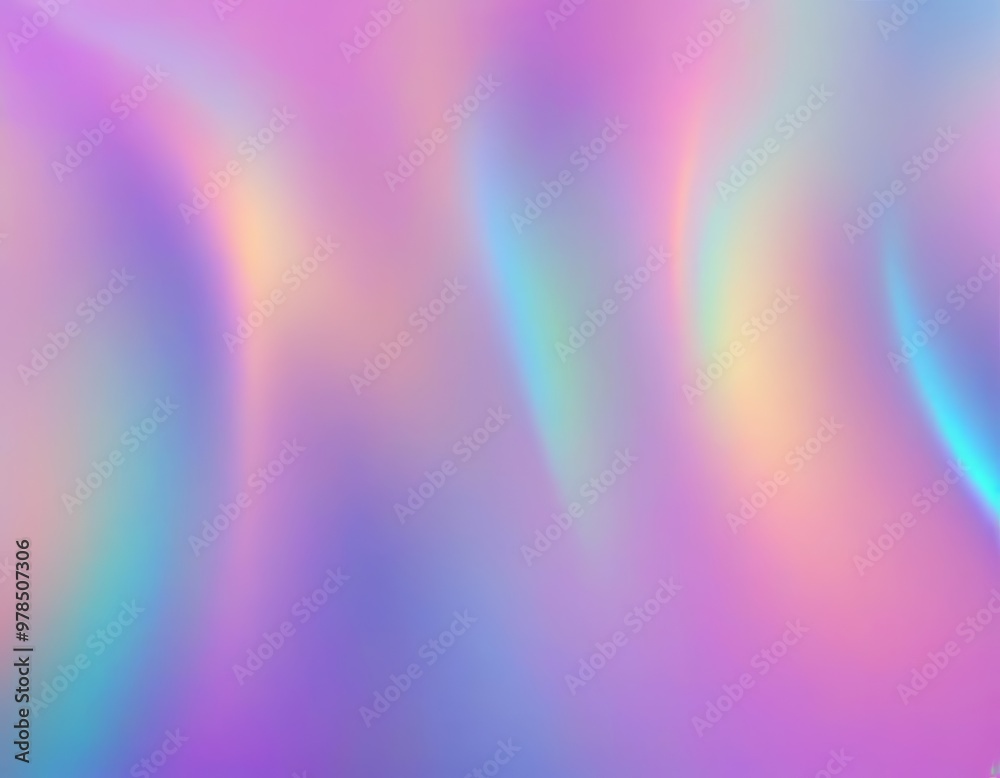 Fototapeta premium Iridescent gradient background