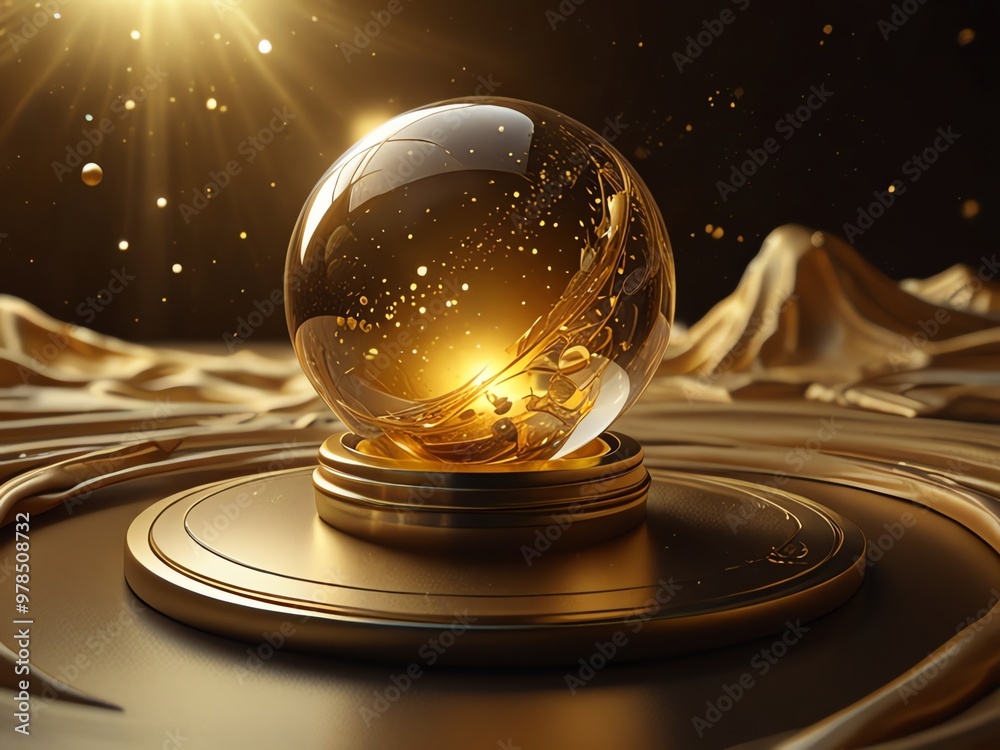 a glass ball with the sun shining on it a glass ball with the sun shining on it