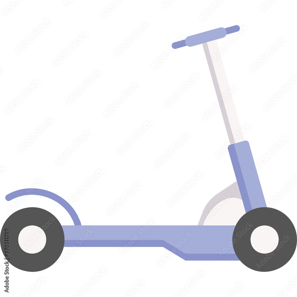 Scooter Illustration Scooter Illustration