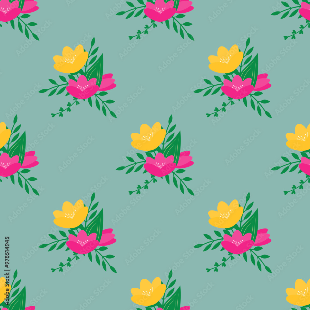 Obraz premium floral pattern