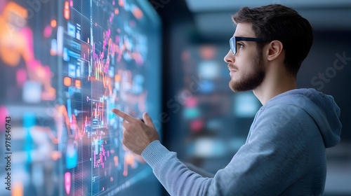 Digital Marketer Analyzing ...