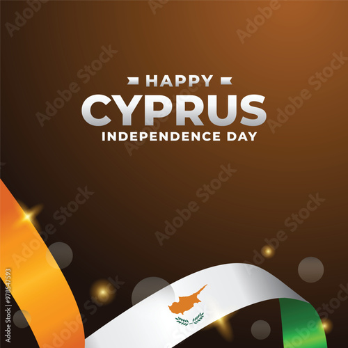 Cyprus Independence day design illustration collection