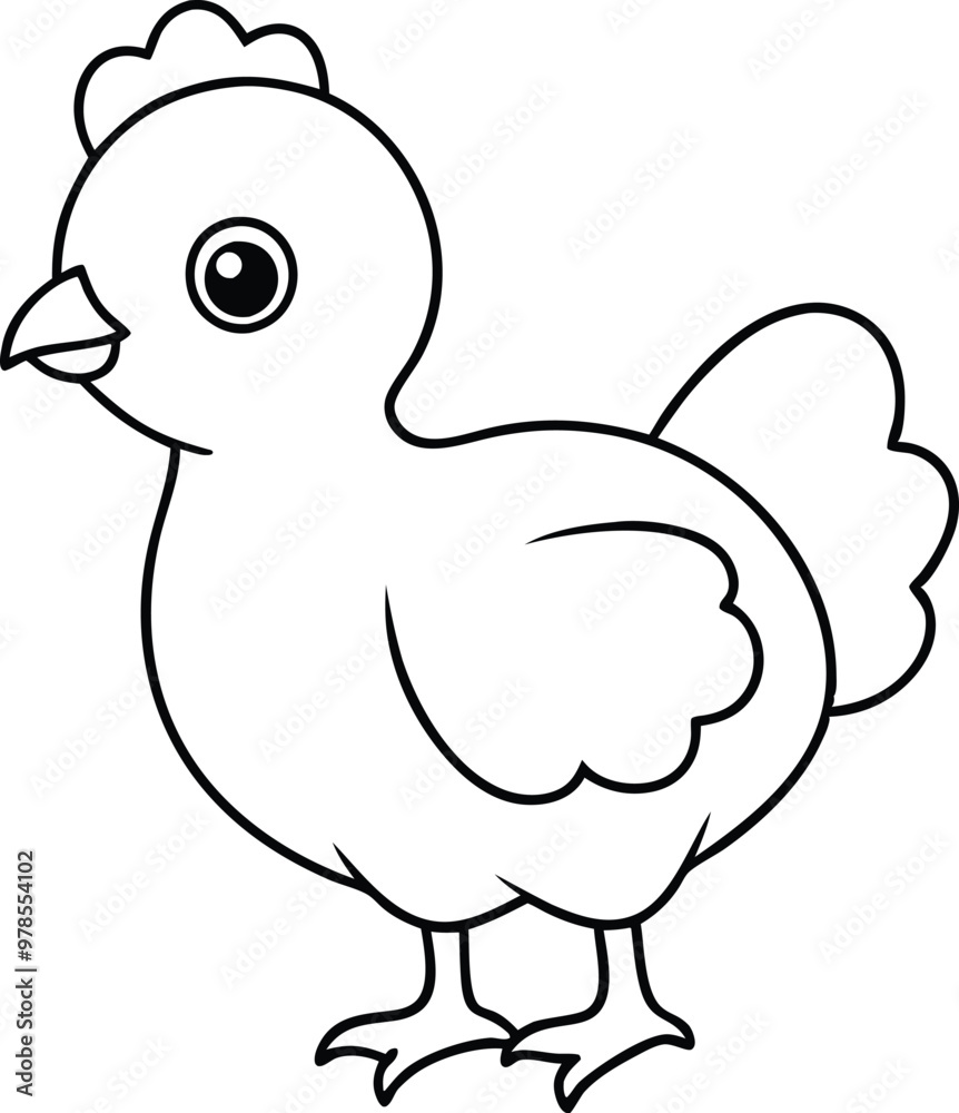 Tiny Turkey Chick Vector Illustration for Kids Fun
Tiny Turkey Chick Vector Illustration for Kids Fun