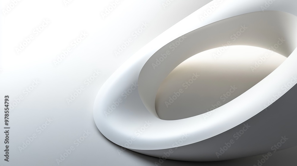 Elegant close-up of a modern toilet design showcasing smooth lines and minimalist aesthetics, ideal for interior projects. Elegant close-up of a modern toilet design showcasing smooth lines and minimalist aesthetics, ideal for interior projects.