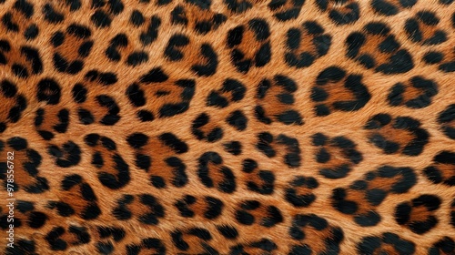 Elegant brown and black leopard pattern design for a fierce and stylish touch.