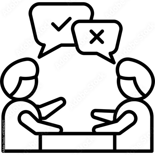 Disagreement Icon