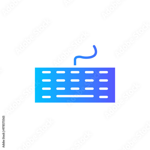 typing gradient icon