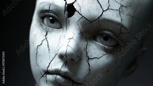 Cracked Doll Face