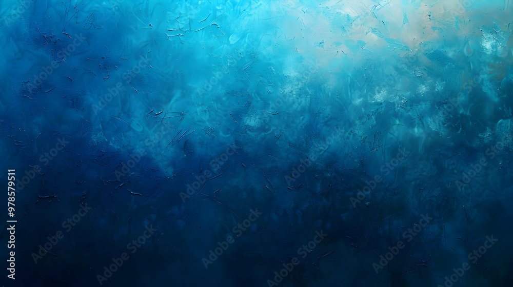 Obraz premium Gradient Blue to Teal abstract background
