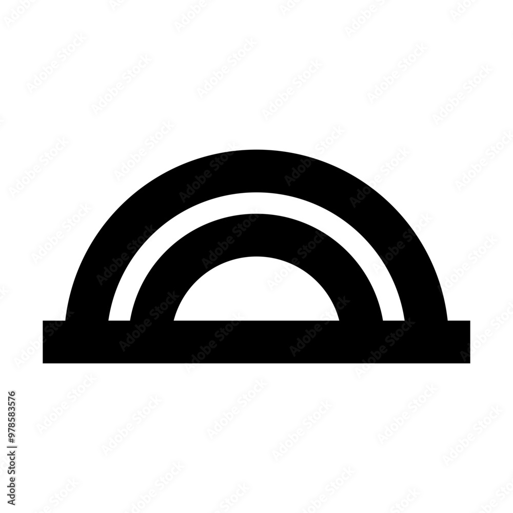 rainbow solid icon rainbow solid icon