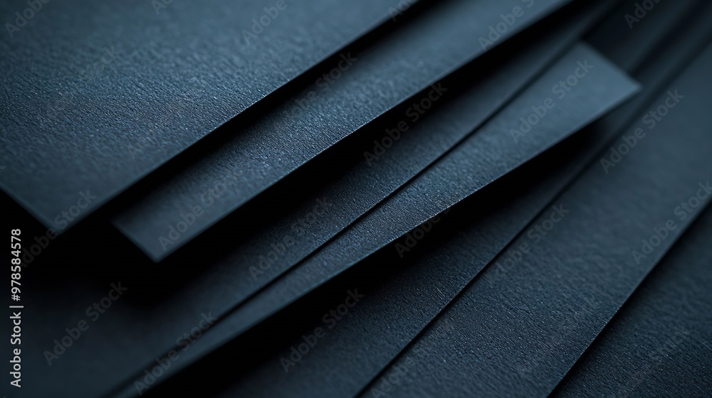 Black Paper Texture with Vignette : Generative AI Black Paper Texture with Vignette : Generative AI