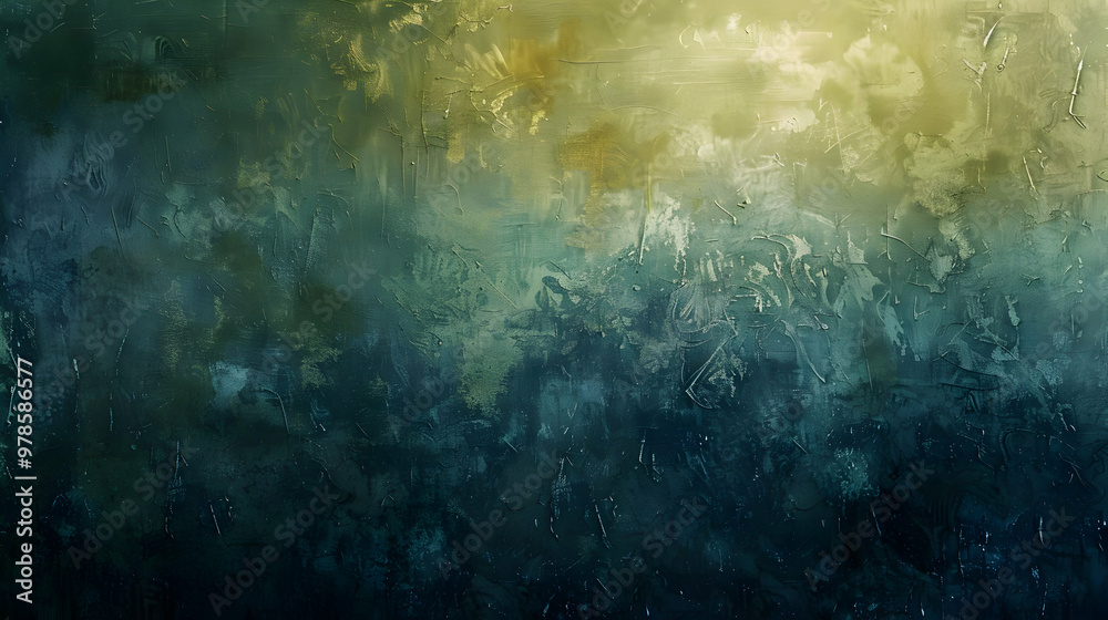 Fototapeta premium Gradient Navy to Olive abstract background