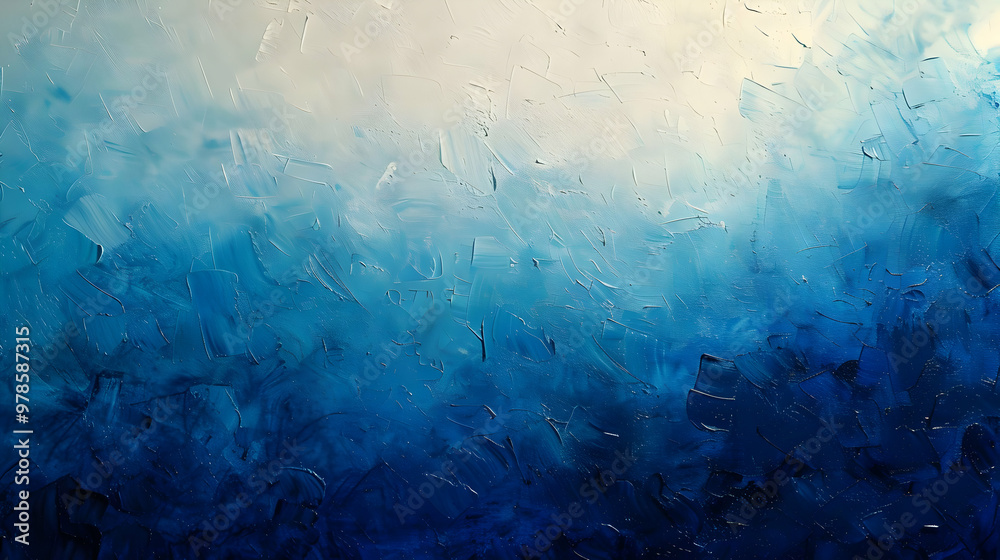 Obraz premium Gradient Azure to Ivory abstract background