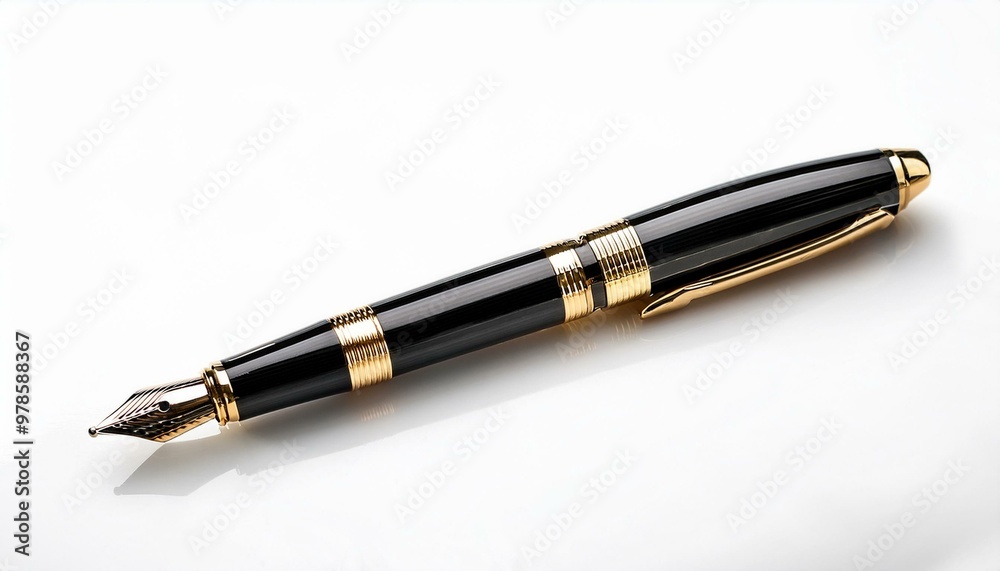 Gold Trim Fountain Pen Gold Trim Fountain Pen