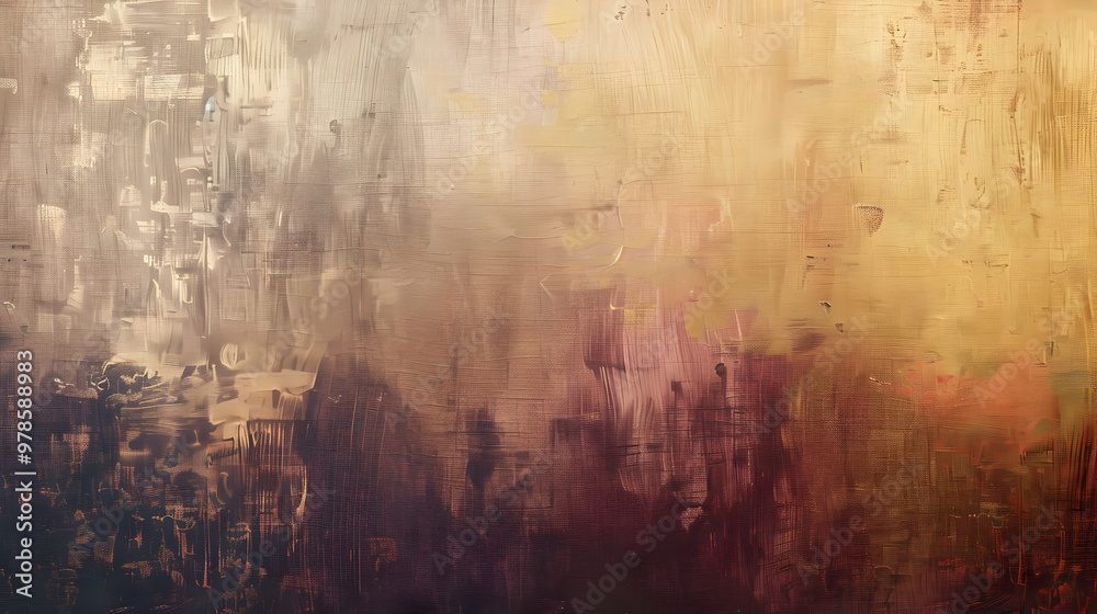 Obraz premium Gradient Beige to Khaki abstract background